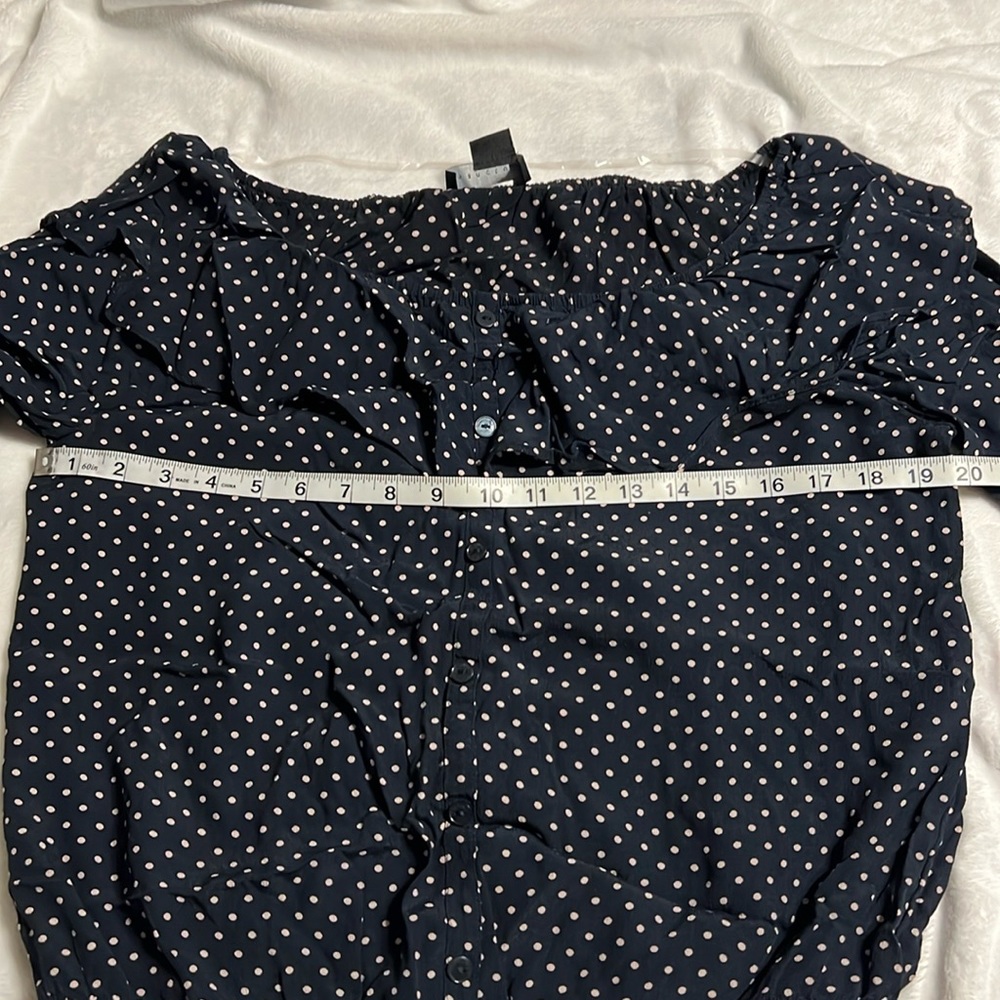 Sanctuary Gloriana Ruffle Detail Top Stitch Fix Sz L - Picture 5 of 9